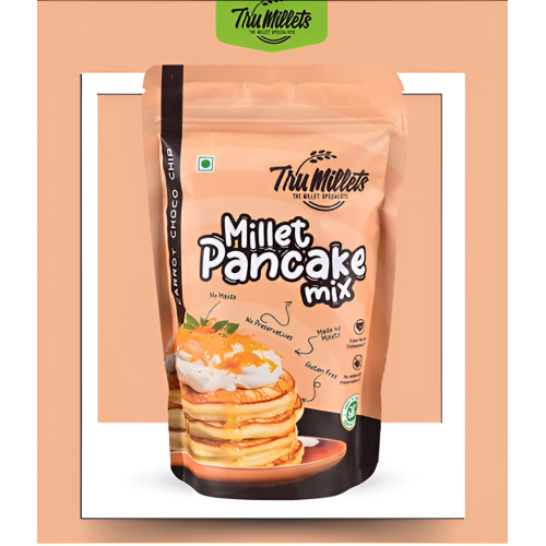 TruMillets: Trumillets Millet Carrot Pancake, 150gm (Pack of 1)