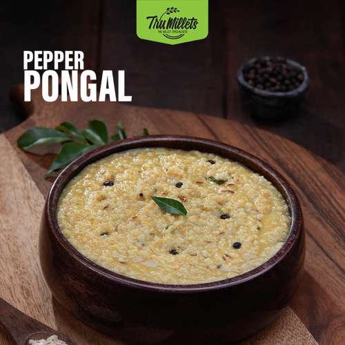 TruMillets: Trumillets Little Millet Pepper Pongal, 200gm (Pack of 1)