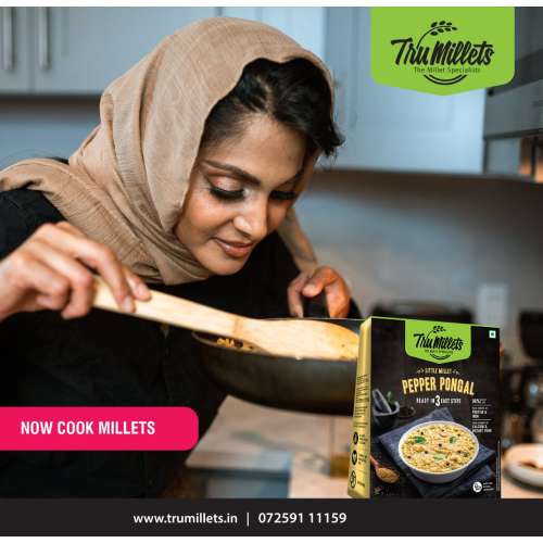 TruMillets: Trumillets Little Millet Pepper Pongal, 200gm (Pack of 1)