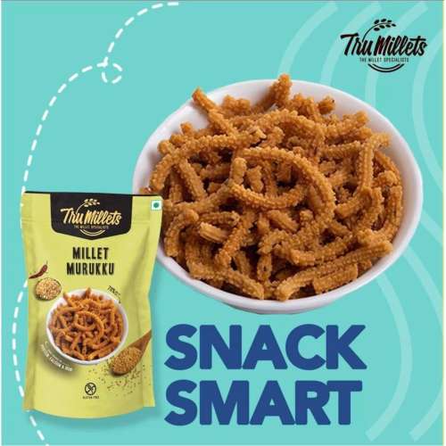 TruMillets: Murukku, 125gm (Pack of 1)