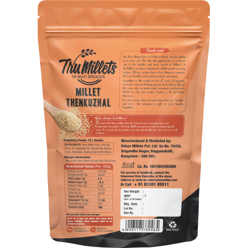 TruMillets: Trumillets Thengol, 125gm (Pack of 1)
