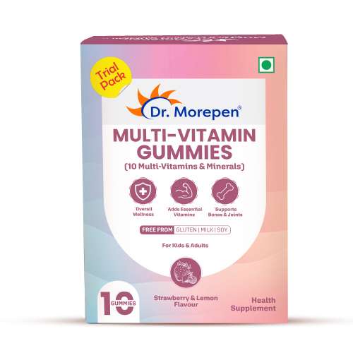 Dr. Morepen: Multi-Vitamin Complete Wellness Gummy 10'S  100gm