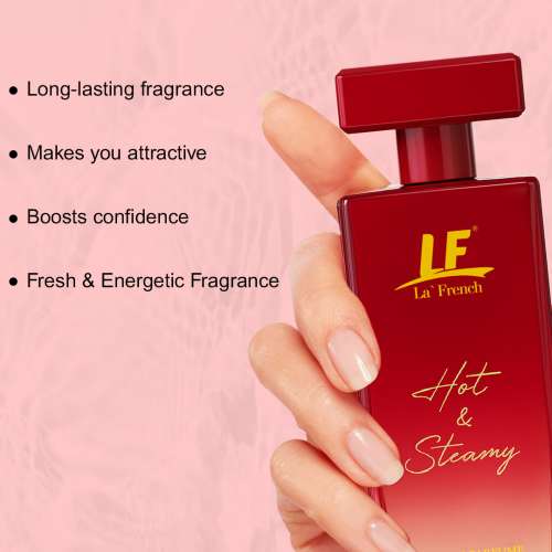 La' French: Hot & Steamy Perfume for Women  Long Lasting Floral Fragrance | Best Ladies EDP Perfume | Women Perfume