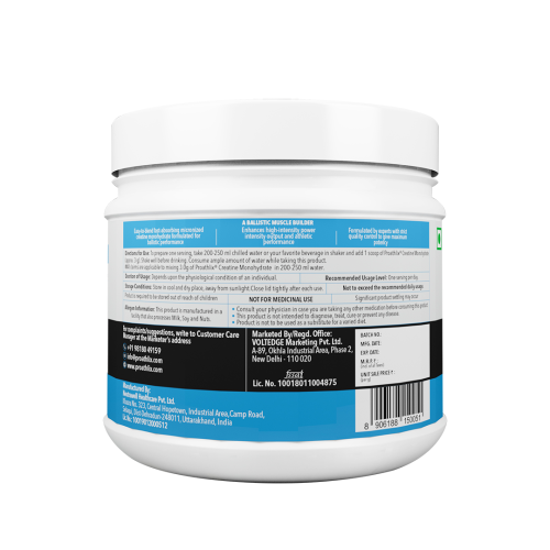 Proathlix: Creatine Monohydrate 250gm