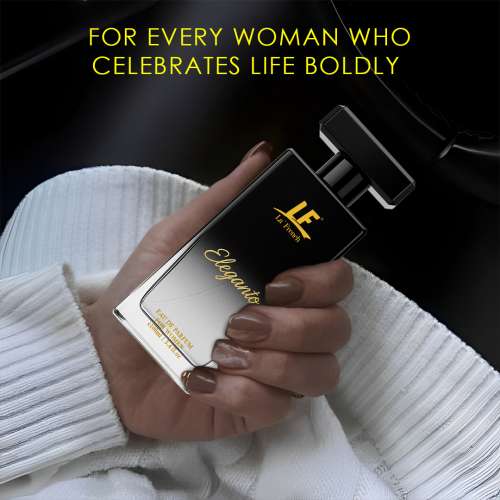 La' French: Eleganto Perfume for Women 100ml | Long-Lasting Fresh & Sweet Fragrance | Premium EDP for Women