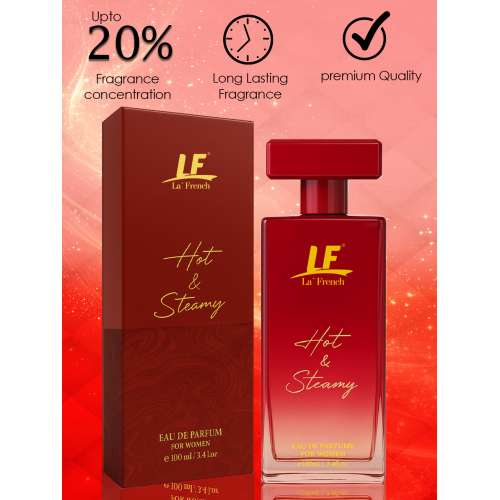 La' French: Hot & Steamy Perfume for Women  Long Lasting Floral Fragrance | Best Ladies EDP Perfume | Women Perfume