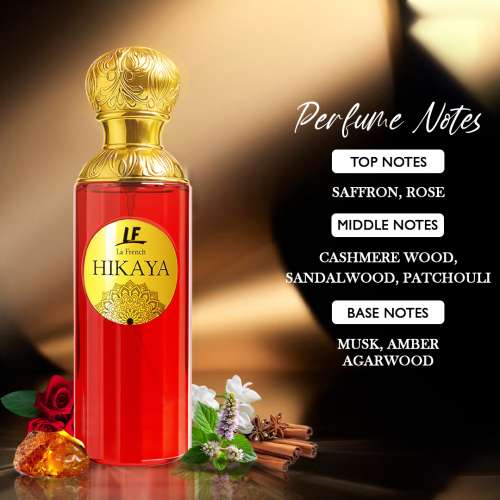 La' French: Hikaya Valley Of Scent Long Lasting Eau De Parfum - 100ml