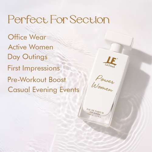 La' French: Power Women Perfume for Women | Long Lasting Vanilla & Sweet Fragrance | Elegant EDP for Women  100ml
