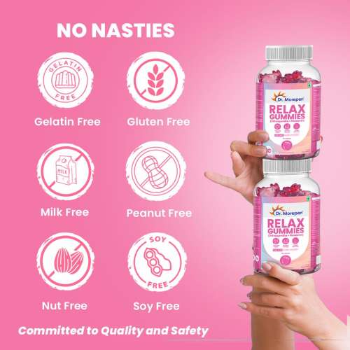 Dr. Morepen: Relax Gummy (Ashwagandha + Melatonin) 250gm