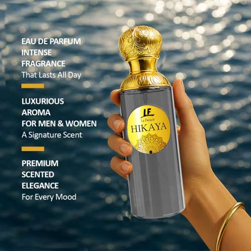 La' French: Hikaya Imperial Blend Long Lasting Eau De Parfum - 100ml