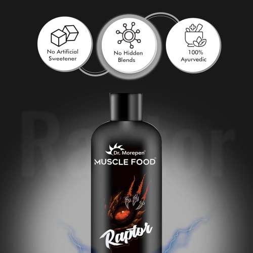 Dr. Morepen: Muscle Food Raptor 500ml