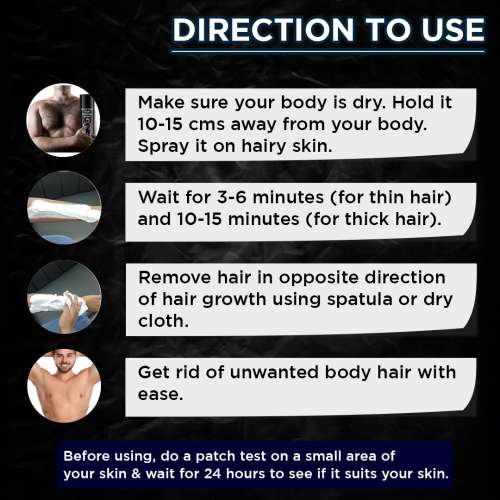 Mancode: Hair Removal Spray 200ml