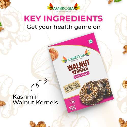 Ambrosia: Walnut Kernel Baker Delight 500g Pack of 2x250gm