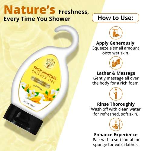 The Herbal Blend: Sonchafa Shower Gel  150ml