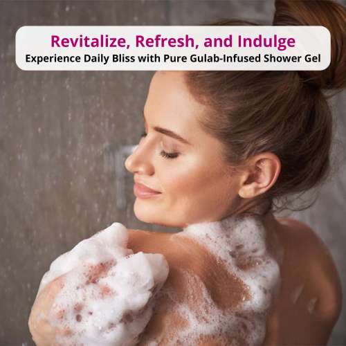 The Herbal Blend: Mitti Gulab Shower Gel  150ml