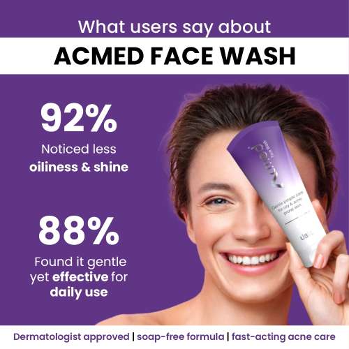 Ethiglo: Acmed Pimple Care Face Wash for Acne Prone Skin 200gm Pack of 2