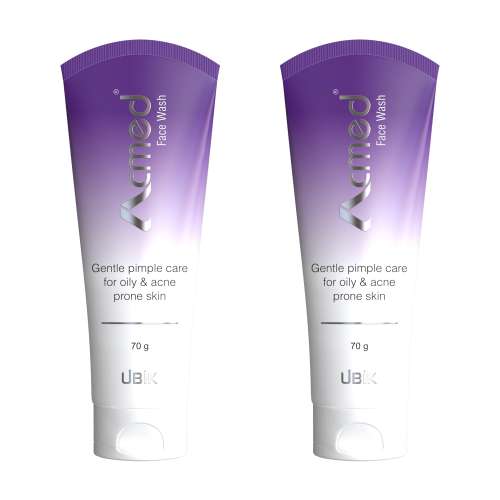 Ethiglo: Acmed Pimple Care Face Wash for Acne Prone Skin 70gm Pack of 2