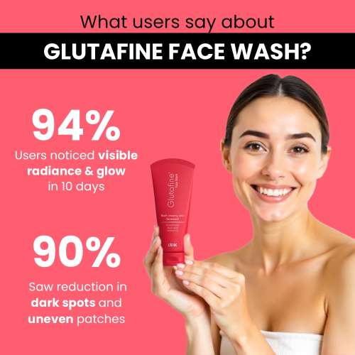 Ethiglo: Glutafine Face Wash 70gm  Pack of 4