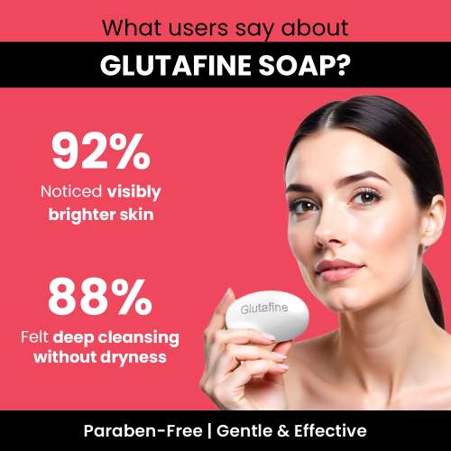 Ethiglo: Glutafine Skin Lightening Soap 75gm Pack of 4