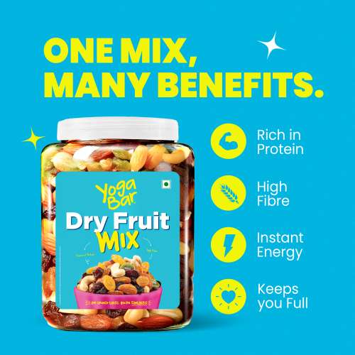 Yogabar: Dry Fruits Trail Mix 850gm