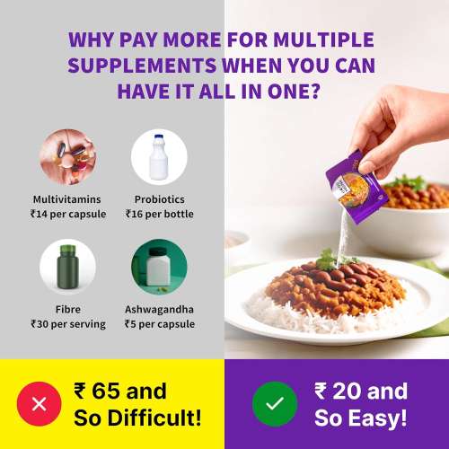 Good Monk: Family Nutrition Mix: Clinically Proven to improve Energy, Immunity & Gut Health | 15 Sachets