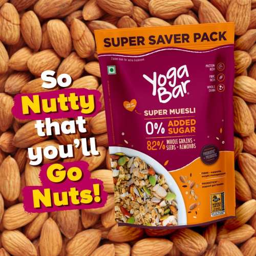Yogabar: Super Muesli, No Added Sugar 700gm