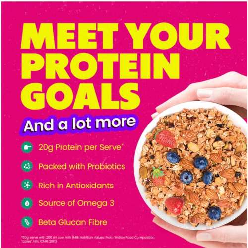 Yogabar: High Protein Fruit Nut Muesli 850gm