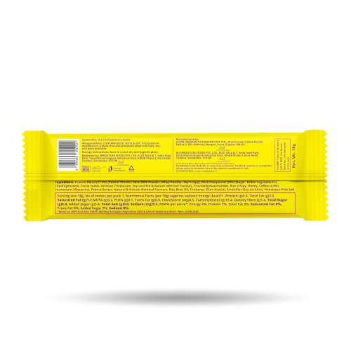 Yogabar: Enrobed Bar Protein Minis - Coffee Crush 20gm Pouch 140gm Pack of 7
