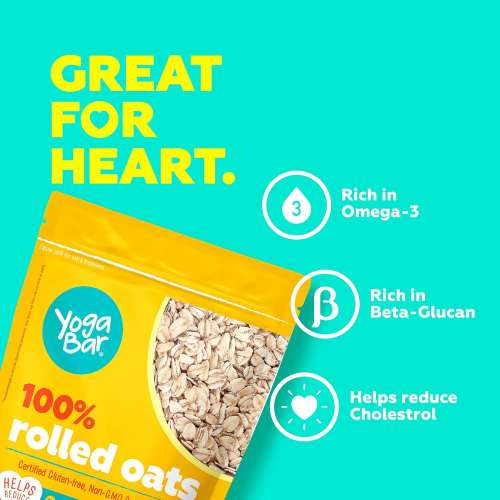 Yogabar: Rolled oats 100% -1kg pouch