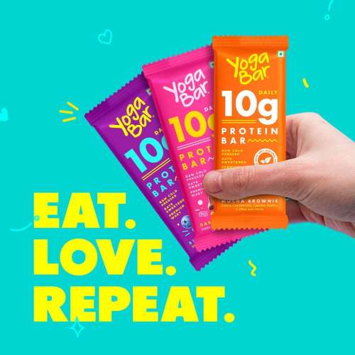 Yogabar: Protein, Variety Pack Protein Bar 20gm Pack of 6
