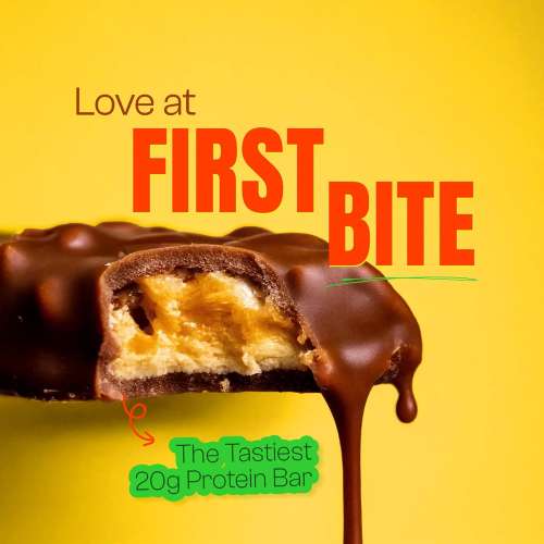 Yogabar: Power Up Protein Bar 20gm  Variety Pack of 5 Bars (3 x Choco Peanut Butter, x Coffee Crush)