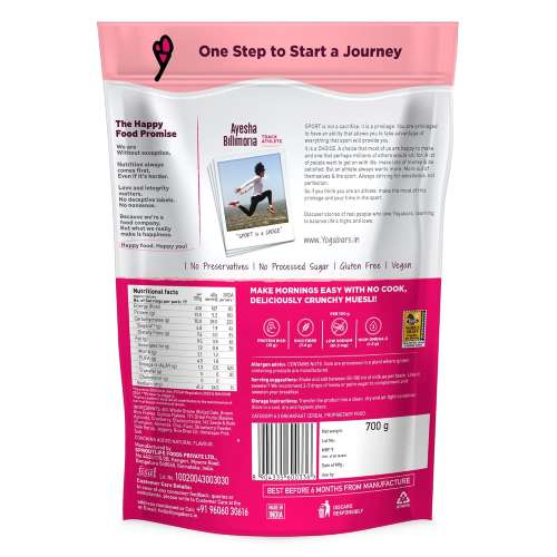 Yogabar: Fruit and Nut Muesli 700gm