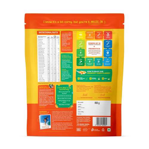 Yogabar: Corn Flakes Plain 850gm