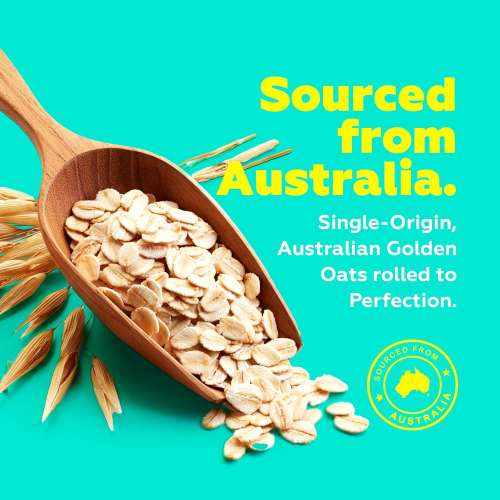 Yogabar: Rolled Plain Oats 100% - 400gm