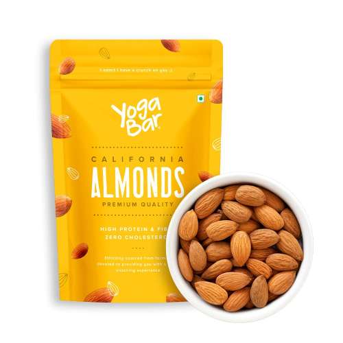 Yogabar: Premium California Almonds 500gm