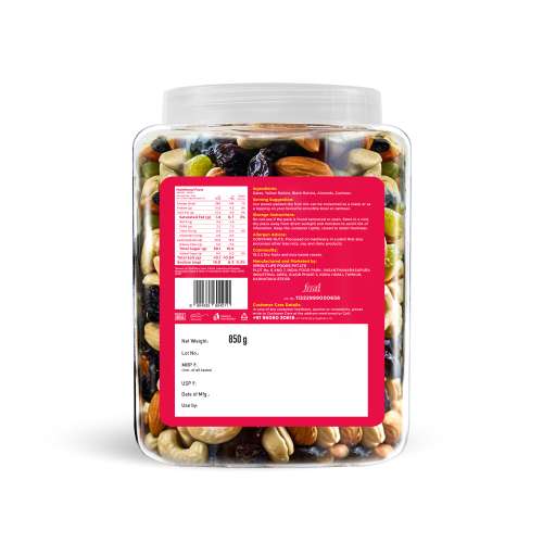 Yogabar: Dry Fruits Panchameva 850gm Jar