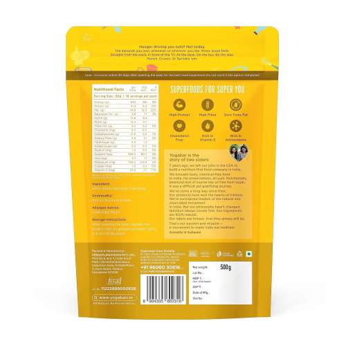 Yogabar: Premium California Almonds 500gm