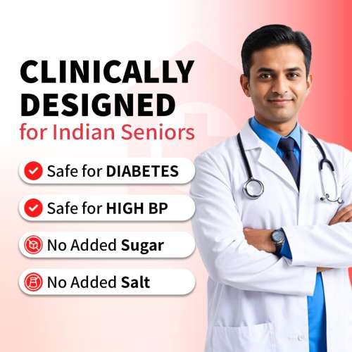 Good Monk: Healthy 50+ Nutrition Mix : Clinically Designed to Improve Energy, Bone & Gut Health | 30 Sachets