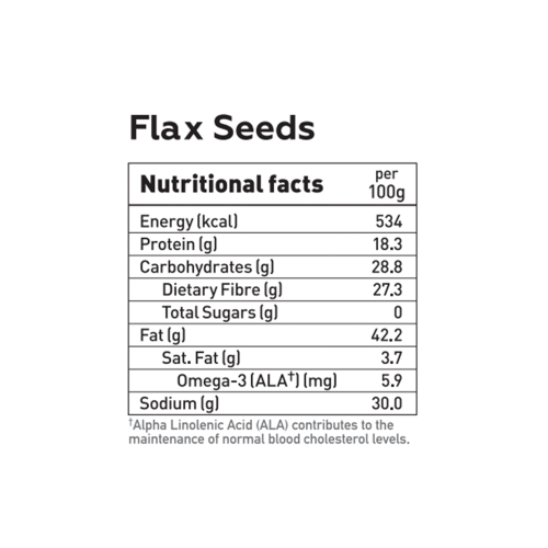 Yogabar: Flax Seeds 250gm