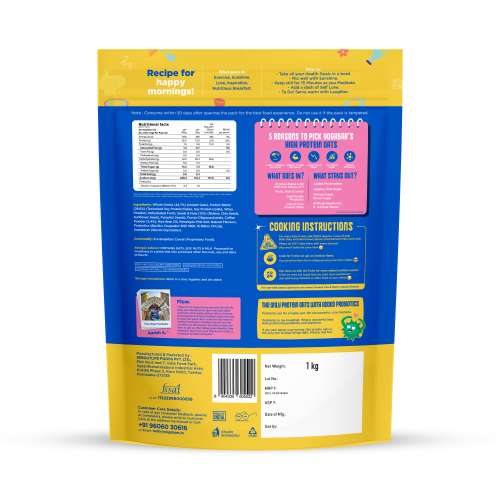 Yogabar: 26gm High Protein Oats 1kg , Filter Kappi