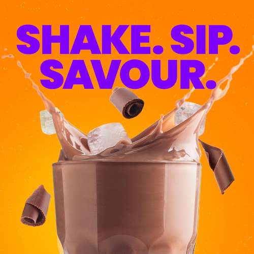 Yogabar: Double Chocolate Protein Milk Shake 26gm, 250ml Pack of 12