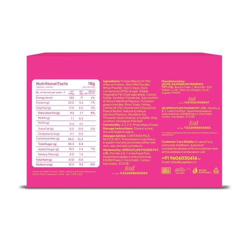 Yogabar: Protein Minis, 4gm Protein Bar Pack of 24 Bars, Coffee Crush