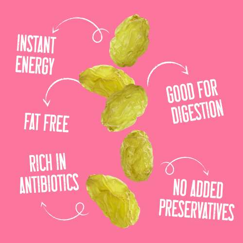 Yogabar: Premium Green Raisins 200gm