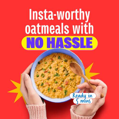 Yogabar: 26gm High Protein Oats 1kg , Mum's Masala