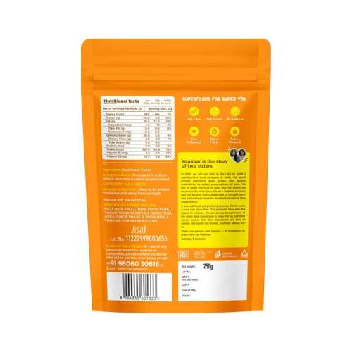 Yogabar: Sunflower Seeds 250gm