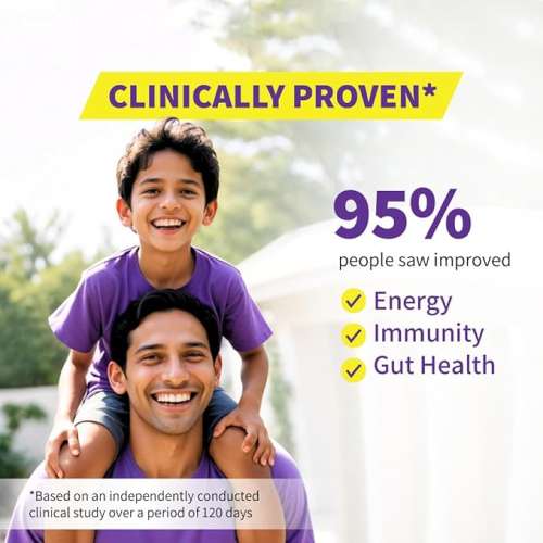 Good Monk: Family Nutrition Mix: Clinically Proven to improve Energy, Immunity & Gut Health | 120 Serves Jar