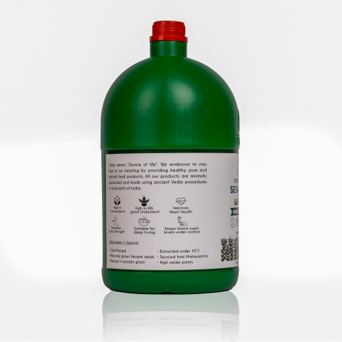 Jivika Pure: Cold Pressed Sesame Oil  5Ltr