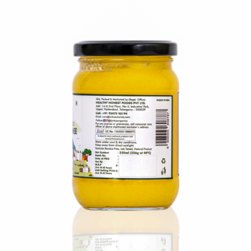 Jivika Pure: Desi A2 Cow Bilona Ghee  250ml