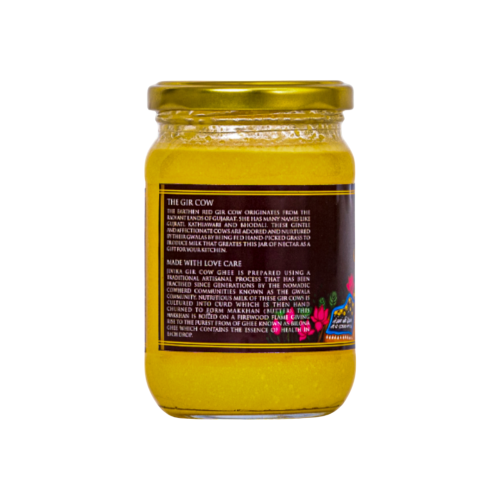Jivika Pure: Vedic Hand Churned Bilona Gir Cow Ghee  250ml