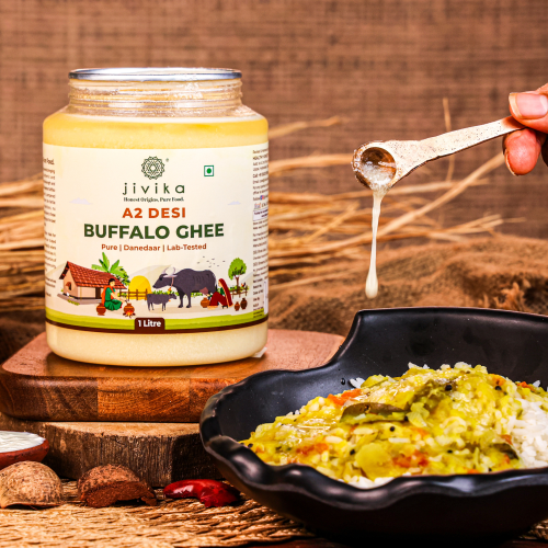 Jivika Pure: Buffalo Ghee  1Ltr